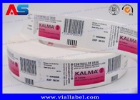 Il vetro farmaceutico adesivo Vial Labels, la bottiglia di plastica 15ml identifica la stampa su ordinazione