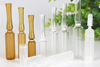 Ampolette di vetro trasparente e ambra di vari volumi da 1 ml a 25 ml per scelta popolare nell' UE