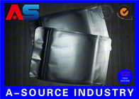 Matt Black Heat Seal Sacchetti in foglio di alluminio con zip lock / sacchetto a ziplock con maniche Mylar