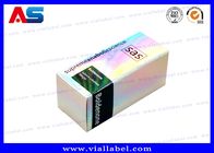 Piccoli contenitori olografici di fiala 10ml/scatole amichevoli imballaggio farmaceutico di Eco