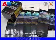 Hologramma Imballaggio Farmaceutico Scatola E Etichetta Per Peptide Orale 10 ml flaconcino scatole di carta